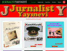 Tablet Screenshot of jurnalistyayinevi.com